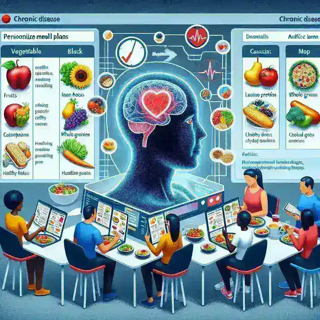 IA personaliza planos de dieta para pacientes com doenças crônicas
